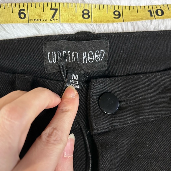 Plaid Patchwork Flare Pants - Picture 6 of 9